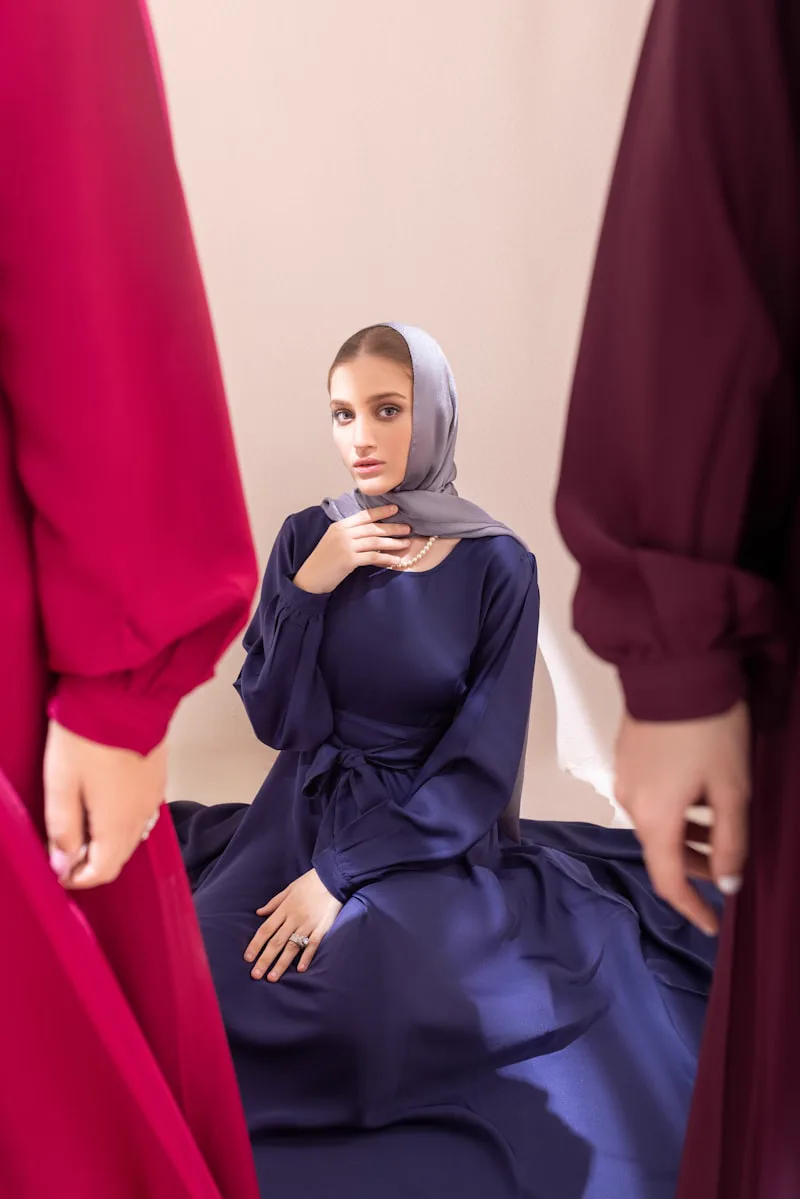 عباية مفتوحة بيج